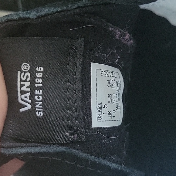 Kids Vans Glow in the Dark Skull High Tops Skate - Picture 3 of 5